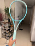 海德（HEAD）網(wǎng)球拍2024新款BOOM明星選手高芙全碳素專業(yè)球拍 薄荷綠230414 Mp 295g 2# 曬單實拍圖
