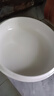貝瑟斯 陶瓷碗蒸飯碗 蒸菜碗陶瓷蒸蛋碗帶蓋碗家用湯碗純白瓷碗21*7cm 曬單實拍圖
