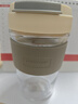 樂扣樂扣（LOCK&LOCK）男女杯子便攜咖啡杯高顏值耐熱泡茶杯玻璃杯硅膠防燙杯套蘇打杯 灰色（直飲口） 曬單實拍圖
