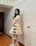 閃動(dòng)少女（SHANDONGSHAONV）2025新款洛麗塔連衣裙夏季仙公主OP日常輕lo洋裝禮服 圖片色OP裙 S 曬單實(shí)拍圖