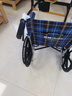 互邦手動(dòng)輪椅老人輕便可折疊手推車(chē)中老年殘疾人代步便攜式旅行L33 曬單實(shí)拍圖