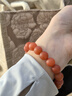 妍韻珠寶精品11-11.5mm保山南紅瑪瑙手串蛇本命年轉(zhuǎn)運(yùn)珠男女水晶瑪瑙手鏈 曬單實(shí)拍圖
