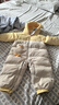 巴拉巴拉童裝嬰兒羽絨服連體衣2025寶寶冬裝加厚哈衣爬服萌趣208425120214 曬單實(shí)拍圖
