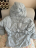 優(yōu)衣庫男裝無縫羽絨連帽外套/羽絨服保暖休閑夾克470077 02 淺灰色 XL /180/108B 曬單實拍圖