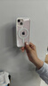 權速適用蘋(píng)果手機iPhone15新款手機殼磁吸無(wú)線(xiàn)充電iPhone14透明大孔簡(jiǎn)約高級感硅膠軟殼全包防摔保護套 白色【磁吸硬殼/軟邊框】 iPhone12 曬單實(shí)拍圖