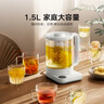 米家小米養(yǎng)生壺?zé)畨睾銣仉姛崴畨刂蟛鑹嘏莶杵饕惑w機(jī)304不銹鋼米家小白壺 家用辦公室 附茶漏N1 1.5L 曬單實(shí)拍圖