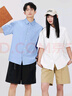 名創(chuàng)優(yōu)品短袖襯衫男夏季牛津紡寬松襯衣男士衣服休閑翻領(lǐng)半袖Z 白色  XL 曬單實(shí)拍圖