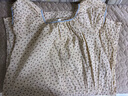 族瑪士親膚純棉睡裙女夏季新款夏天碎花短袖可外穿睡衣女夏連衣裙家居服 S83929#春日遲遲碎花裙 M 【80-118斤/156-165CM】 曬單實(shí)拍圖