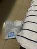 夢(mèng)特嬌（MONTAGUT）POLO衫短袖男夏季涼感天絲條紋刺繡翻領(lǐng)T恤吸濕 白色 2XL/54  曬單實(shí)拍圖
