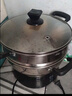 蘇泊爾（SUPOR）不銹鋼電蒸鍋 家用多功能電煮鍋  蒸包子蒸魚(yú)電熱鍋 燉蒸煮一體鍋電火鍋 15L多用途鍋 ZN32YK12 曬單實(shí)拍圖