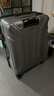 新秀麗（Samsonite）行李箱20+28英寸拉桿箱雙尺寸套裝箱旅行箱包TS7銀色密碼箱 曬單實(shí)拍圖