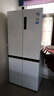 海爾（Haier）500L零距離自由嵌入式十字對開四門電冰箱家用超薄保鮮一級能效BCD-500WGHTD49W9U1國家補貼20% 曬單實拍圖