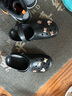 crocs卡駱馳檀健次同款洞洞鞋男沙灘鞋|10001 黑色-001 41/42(260mm) 曬單實(shí)拍圖
