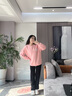 班尼路衛衣女裝秋冬季新款長(cháng)袖套頭外套加絨加厚保暖上衣服女生潮流圓領(lǐng) 煙粉#BL愛(ài)心藍探索K 【常規款】 XL 曬單實(shí)拍圖