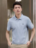 JASONWOOD官方高端品牌純棉短袖t恤男士2025夏季新款商務(wù)刺繡上衣男裝正品 高檔灰色 【現(xiàn)貨速達(dá)】 XL 建議【140-155斤】 曬單實(shí)拍圖
