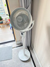 艾美特（AIRMATE）【360°循環(huán)】空氣循環(huán)扇電風扇家用大風量電扇臺式落地扇小風扇語音智能輕音換氣風扇 FA18-SRD161 曬單實拍圖