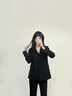 MeetMetro瑪依爾2025秋新款職業(yè)西裝套裝女氣質(zhì)通勤西服西褲兩件套 藏藍(lán)色【現(xiàn)貨閃電發(fā)】 S 曬單實(shí)拍圖