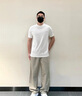Camat Killy【100%純棉】高端100S液氨冰絲光棉男士短袖t恤高檔國際品牌夏季 深藍色（涼感 透氣 抗菌） L (適合120-135斤) 曬單實(shí)拍圖