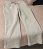 lululemon丨Loungeful 女士休閑直筒長褲 LW5EO5A 河石色 M 曬單實(shí)拍圖