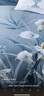水星兒童 被套單件 100%純棉 A類陽光全棉舒適面料 居家宿舍被罩床上用品 【100%棉/母嬰A類】格子鹿被套 220cm*240cm 曬單實拍圖