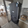 美的（Midea）冰箱法式四門522升60cm薄純平全嵌微晶一周凈味除菌智能家用冰箱BCD-522WUFGPZMA鉆影灰 曬單實(shí)拍圖