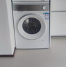 西門子（SIEMENS）小晶鉆智凈版 洗烘套裝 10kg滾筒全自動洗衣機(jī)+10kg熱泵烘干機(jī) WG52H1U00W+WQ53H2000W 國家補(bǔ)貼 曬單實(shí)拍圖
