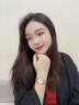 阿瑪Armain滿天星鑲鉆防水女士手表新款輕奢高級感時尚石英手表尼 香檳色 曬單實(shí)拍圖