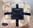 DOMIAMIA月子服產(chǎn)婦寬松大碼孕婦睡衣秋冬新款家居服套裝兩件套 全棉套裝-瑞娜花縵(不含哺乳口) L【推薦120-140斤】 曬單實(shí)拍圖