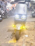 摩托車(chē)射燈電動(dòng)車(chē)led輔助燈外置大燈電瓶車(chē)改裝強光超亮透鏡射燈 強光透射燈一對帶爆閃+開(kāi)關(guān)配件 曬單實(shí)拍圖