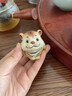 塔馳密司（TOUCH MISS）紫砂茶寵擺件精品可養(yǎng)小老虎純手工可愛生肖小萌虎茶桌擺件茶玩 一對 曬單實拍圖