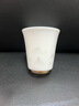 蘇氏陶瓷（SUSHI CERAMICS）超薄胎主人杯素?zé)蛑翊傻锷矫廊瞬璞瓊€人專用杯80ml J1218 曬單實拍圖