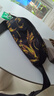 VERSACE JEANS COUTURE范思哲 男士巴洛克胸包斜挎包腰包男包七夕禮物男 72YA4B9E ZS281 G89 黑色黃色印花圖案 曬單實拍圖