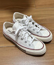 匡威（Converse）官方正品 大童1970s鞋經(jīng)典低幫百搭帆布鞋 162065C 43碼 曬單實(shí)拍圖