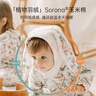 OAK FAMILY夾棉連體衣嬰兒棉服秋冬裝新生兒保暖百天男女寶寶柔暖滿月衣服 無帽子 梨果莊園【和式款】 52cm 曬單實(shí)拍圖