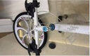 寶瑪組裝山地車自行車一體輪越野變速雙碟剎減震公路賽車單車 白色-碳鋼條輪 21速26寸適用165-185cm 曬單實(shí)拍圖
