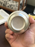 如瓷動人鎏銀汝窯茶杯高檔茶水分離青花水杯生日禮物送長輩領導伴手禮品 青花汝窯-鎏銀圓滿杯帶碟禮盒 200mL(含)-400mL(含) 曬單實拍圖