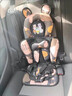 汽車兒童座椅便攜式汽車0-12歲簡(jiǎn)易車載嬰兒寶寶通用增高坐墊 迷彩黑6個(gè)月-12歲座椅+增高墊 曬單實(shí)拍圖