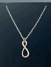 潘多拉（PANDORA）玫瑰金色愛(ài)意無(wú)限項鏈簡(jiǎn)約時(shí)尚鎖骨鏈diy生日禮物送女友 曬單實(shí)拍圖