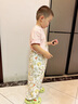 歐孕（OUYUN）兒童防蚊褲夏季童裝莫代爾紗布燈籠褲竹棉長(zhǎng)褲 夏日果園 120 曬單實(shí)拍圖