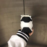 公爵斯頓帕拉鞋輕奢男鞋夏季透氣休閑鞋男款2025年最新款潮流百搭鞋子高檔 米白色 （皮面款） 40 標(biāo)準(zhǔn)皮鞋碼 曬單實(shí)拍圖