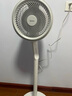 美的（Midea）【暴風循環(huán)】空氣循環(huán)扇大風量搖頭電風扇家用臺式落地扇輕音臥室節(jié)能小風扇柔風輕羽扇 FGA24TQ 曬單實拍圖