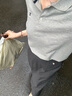 ELAND衣戀半身裙女收腰防曬西裝裙24夏新款 深灰色(17)D/Grey M 165 曬單實拍圖