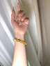 蔻詩(shī)哲 COASZE綠幽靈手串輕奢高級(jí)感水晶手鏈女2025轉(zhuǎn)運(yùn)珠手飾情人節(jié)生日禮物女 黃水晶手鏈 曬單實(shí)拍圖