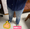 京東京造【涼感速干四面彈】牛仔褲男休閑百搭褲子夏季男薄款彈力中藍(lán)34 曬單實(shí)拍圖