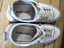 ZHR頭層牛皮小白鞋女厚底內(nèi)增高休閑鞋女輕便百搭女鞋 KS59 白色 39  曬單實拍圖