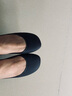 卡駱馳crocs布魯克林平底鞋女士休閑鞋|209384 黑色-001 38 (240mm) 曬單實(shí)拍圖