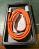 奧睿科（ORICO）兼容雷電4數(shù)據(jù)線USB4全功能Type-C充電PD240W快充8K投屏40Gbps適用蘋果15華為mate60B1橙1.5m 曬單實拍圖