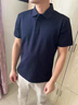 Wirpta高端品牌商務(wù)短袖POLO衫男士夏季新款半袖翻領(lǐng)純色休閑T恤衫男 深藍(lán)色（禮盒裝） XL /180（適合140-155斤） 曬單實(shí)拍圖