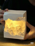 尹謎日照金山擴(kuò)香石香薰禮盒室內(nèi)香薰擺件家用臥室小夜燈生日禮物七夕 梅里雪山（清冷花香調(diào)） 曬單實(shí)拍圖