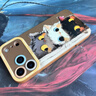鯨咖適用蘋(píng)果17promax手機殼新款偷感貓貓iPhone17pro高級感保護套Air全包防摔ip16卡通網(wǎng)紅卡通女掛繩 卡其色【偷感貓貓+掛繩】液態(tài)硅膠-鏡頭全包 iPhone 17 Pro Max 曬單實(shí)拍圖